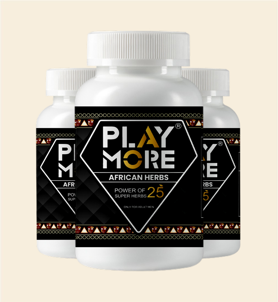 Play More African Herbs Capsules – For Maximum Vigor & Vitality - Image 2