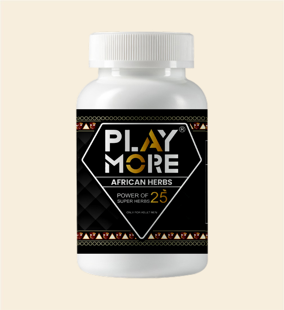 Play More African Herbs Capsules – For Maximum Vigor & Vitality