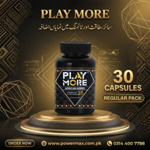 Play More African Herbs Capsules – For Maximum Vigor & Vitality